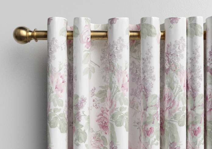 Shabby Chic by Rachel Ashwell Wild Garden, Lilac - Made to Measure Curtains - Image 12